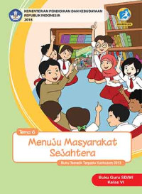 Image of BUKU GURU MENUJU MASYARAKAT SEJAHTERA T.6